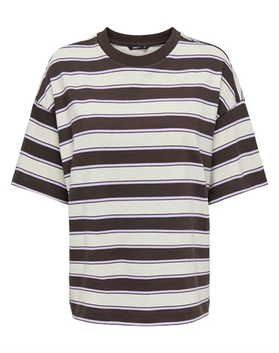 Only - ONLLisa T-shirt - Chocolate Torte